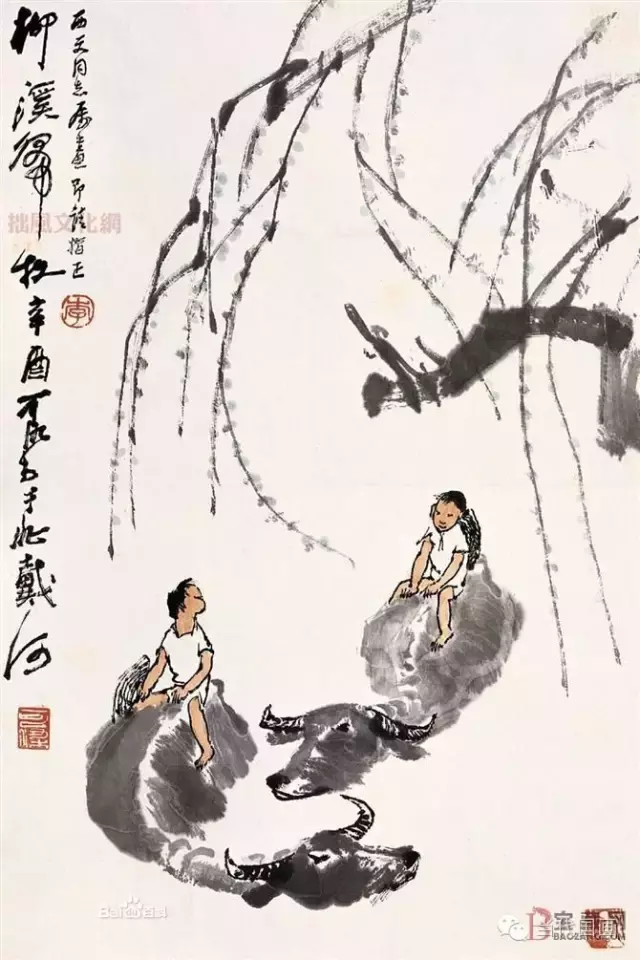 李可染一生創(chuàng)作作品1000件，市場拍了8000件，90%是假的